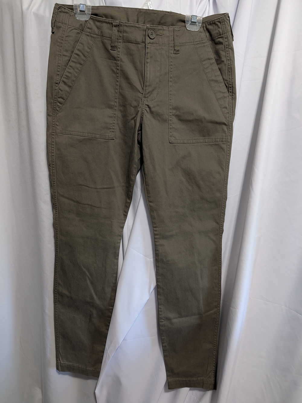 CAbi Olive Utility Chinos